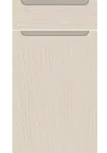 Bella Paintflow Taupe Grey : Style : Chelsea. MDF Vinyl Wrapped Door/Drawer