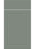 Bella Supermatt Sage Green : Style : Dalton. MDF Vinyl Wrapped Door/Drawer