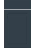 Bella Supermatt Indigo Blue : Style : Dalton. MDF Vinyl Wrapped Door/Drawer