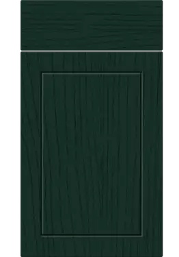 Click Here To Enlarge This Photo Of Bella Paintflow Matt Fir Green : Style : Dalton. MDF Vinyl Wrapped Door/Drawer