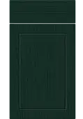 Bella Paintflow Matt Fir Green : Style : Dalton. MDF Vinyl Wrapped Door/Drawer