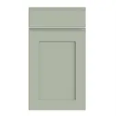 Bella Supermatt Sage Green : Style : Elland. MDF Vinyl Wrapped Door/Drawer