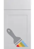 Bella Paintable : Style : Elland. MDF Vinyl Wrapped Door/Drawer