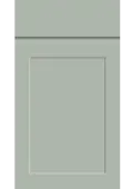 Bella Matt Pistachio Green : Style : Elland. MDF Vinyl Wrapped Door/Drawer