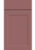 Bella Supermatt Rusty Red : Style : Elland. MDF Vinyl Wrapped Door/Drawer