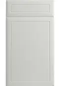 Bella Satin White : Style : Euroline. MDF Vinyl Wrapped Door/Drawer