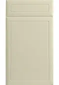 Bella Alabaster : Style : Euroline. MDF Vinyl Wrapped Door/Drawer