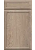 Bella Cremona Oak Cannolo : Style : Euroline. MDF Vinyl Wrapped Door/Drawer