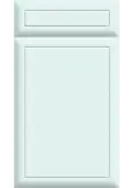 Bella Supermatt Scandinavian Blue : Style : Euroline. MDF Vinyl Wrapped Door/Drawer