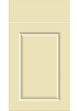Click Here To Enlarge This Photo Of Bella Vanilla : Style : Harlem. MDF Vinyl Wrapped Door/Drawer