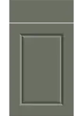 Bella Supermatt Smoke Green : Style : Harlem. MDF Vinyl Wrapped Door/Drawer