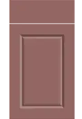 Bella Supermatt Rusty Red : Style : Harlem. MDF Vinyl Wrapped Door/Drawer