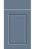 Bella Supermatt Misty Blue : Style : Harlem. MDF Vinyl Wrapped Door/Drawer