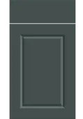 Bella Supermatt Kombu Green : Style : Harlem. MDF Vinyl Wrapped Door/Drawer