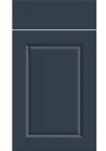Bella Supermatt Indigo Blue : Style : Harlem. MDF Vinyl Wrapped Door/Drawer