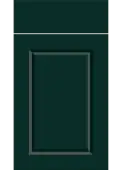 Bella Supermatt Fir Green : Style : Harlem. MDF Vinyl Wrapped Door/Drawer