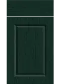 Bella Paintflow Matt Fir Green : Style : Harlem. MDF Vinyl Wrapped Door/Drawer