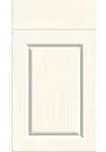 Bella Paintflow Matt White : Style : Harlem. MDF Vinyl Wrapped Door/Drawer