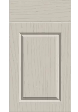 Click Here To Enlarge This Photo Of Bella Paintflow Matt Cashmere rgb : Style : Harlem. MDF Vinyl Wrapped Door/Drawer