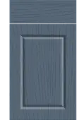 Bella Paintflow Colonial Blue : Style : Harlem. MDF Vinyl Wrapped Door/Drawer