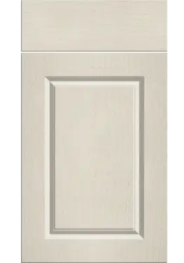 Click Here To Enlarge This Photo Of Bella Oakgrain Cream : Style : Harlem. MDF Vinyl Wrapped Door/Drawer