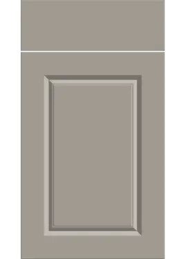 Click Here To Enlarge This Photo Of Bella Matt Stone Grey : Style : Harlem. MDF Vinyl Wrapped Door/Drawer