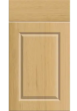 Click Here To Enlarge This Photo Of Bella Lissa Oak : Style : Harlem. MDF Vinyl Wrapped Door/Drawer