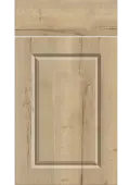 Bella Halifax Natural Oak : Style : Harlem. MDF Vinyl Wrapped Door/Drawer
