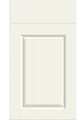 Bella High Gloss White : Style : Harlem. MDF Vinyl Wrapped Door/Drawer