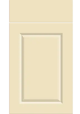 Click Here To Enlarge This Photo Of Bella High Gloss Cream : Style : Harlem. MDF Vinyl Wrapped Door/Drawer