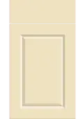 Bella High Gloss Cream : Style : Harlem. MDF Vinyl Wrapped Door/Drawer