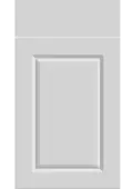 Bella High Gloss Light Grey : Style : Harlem. MDF Vinyl Wrapped Door/Drawer