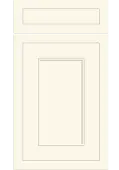 Bella Antique White : Style : Helmsley. MDF Vinyl Wrapped Door/Drawer