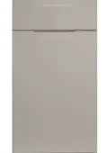 Bella Supermatt Pebble : Style : Integra. MDF Vinyl Wrapped Door/Drawer