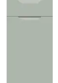 Bella Matt Pistachio Green : Style : Integra. MDF Vinyl Wrapped Door/Drawer