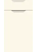 Bella Antique White : Style : Integra. MDF Vinyl Wrapped Door/Drawer