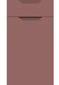Bella Supermatt Rusty Red : Style : Integra. MDF Vinyl Wrapped Door/Drawer