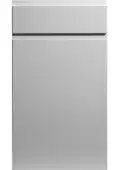 Bella Porcelain White : Style Knebworth. MDF Vinyl Wrapped Door/Drawer