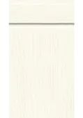Bella Paintflow Matt White : Style : Knebworth. MDF Vinyl Wrapped Door/Drawer