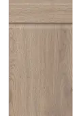Bella Cremona Oak Cannolo : Style : Knebworth. MDF Vinyl Wrapped Door/Drawer