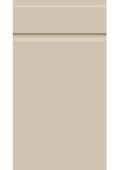 Bella Supermatt Macademia : Style : Knebworth. MDF Vinyl Wrapped Door/Drawer