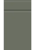 Bella Supermatt Smoke Green : Style : Knebworth. MDF Vinyl Wrapped Door/Drawer