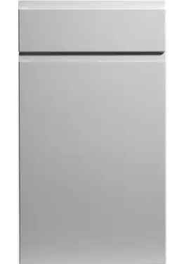 Click Here To Enlarge This Photo Of Bella Porcelain White : Style : Knebworth. MDF Vinyl Wrapped Door/Drawer