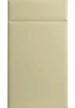 Click Here To Enlarge This Photo Of Bella Vanilla : Style : Lincoln. MDF Vinyl Wrapped Door/Drawer