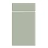Bella Supermatt Sage Green : Style : Lincoln. MDF Vinyl Wrapped Door/Drawer