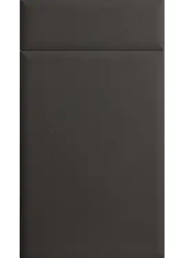 Click Here To Enlarge This Photo Of Bella Supermatt Graphite : Style : Lincoln. MDF Vinyl Wrapped Door/Drawer