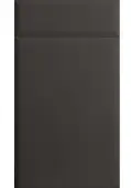 Bella Supermatt Graphite : Style : Lincoln. MDF Vinyl Wrapped Door/Drawer