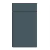 Bella Supermatt Colonial Blue : Style : Lincoln. MDF Vinyl Wrapped Door/Drawer