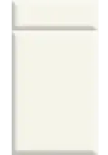 Bella Supermatt White Grey : Style : Lincoln. MDF Vinyl Wrapped Door/Drawer