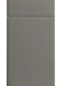 Bella Supermatt Taupe : Style : Lincoln. MDF Vinyl Wrapped Door/Drawer